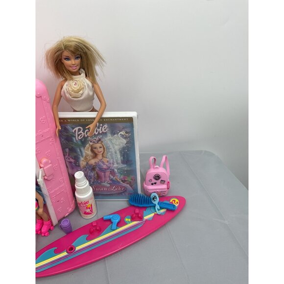 Barbie Doll Set With Accessories & DVD Bundle - Picture 4 of 4